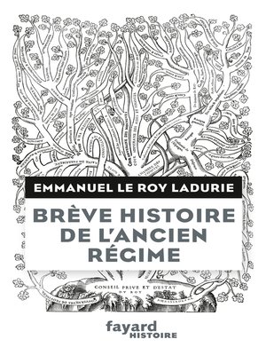 cover image of Brève histoire de l'Ancien Régime